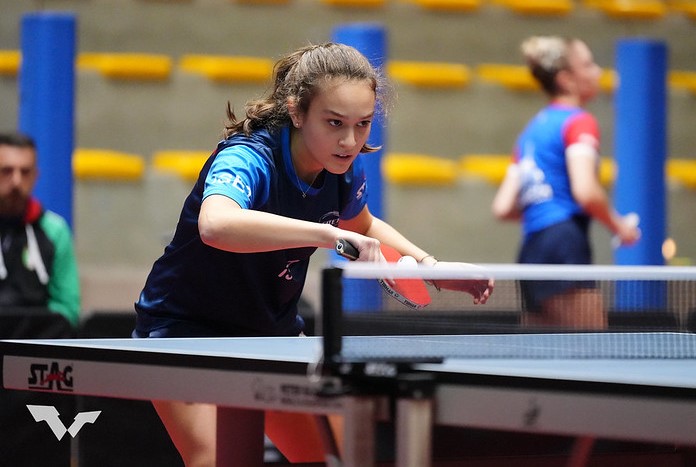 WTT Youth Contender Lignano 2024 Miriam Carnovale in azione