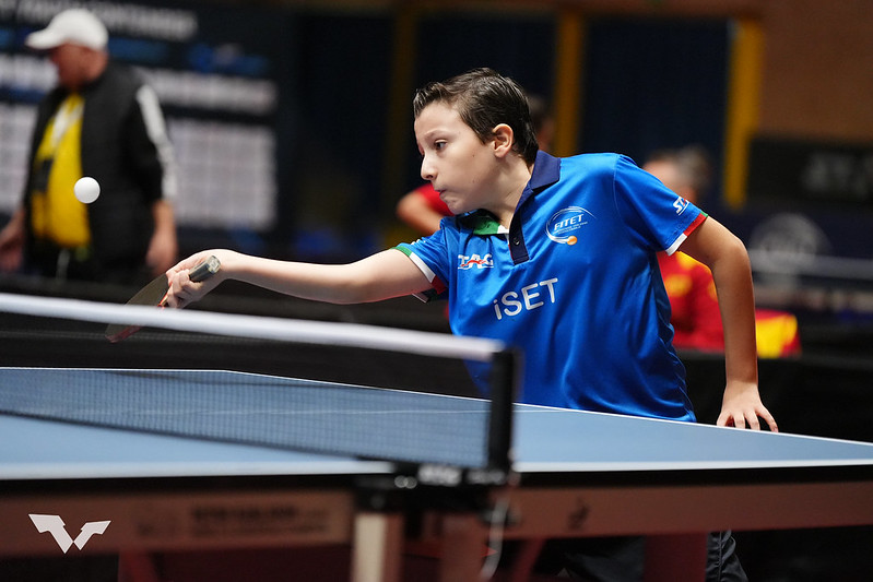 WTT Youth Contender Lignano 2024 Pietro Campagna in azione