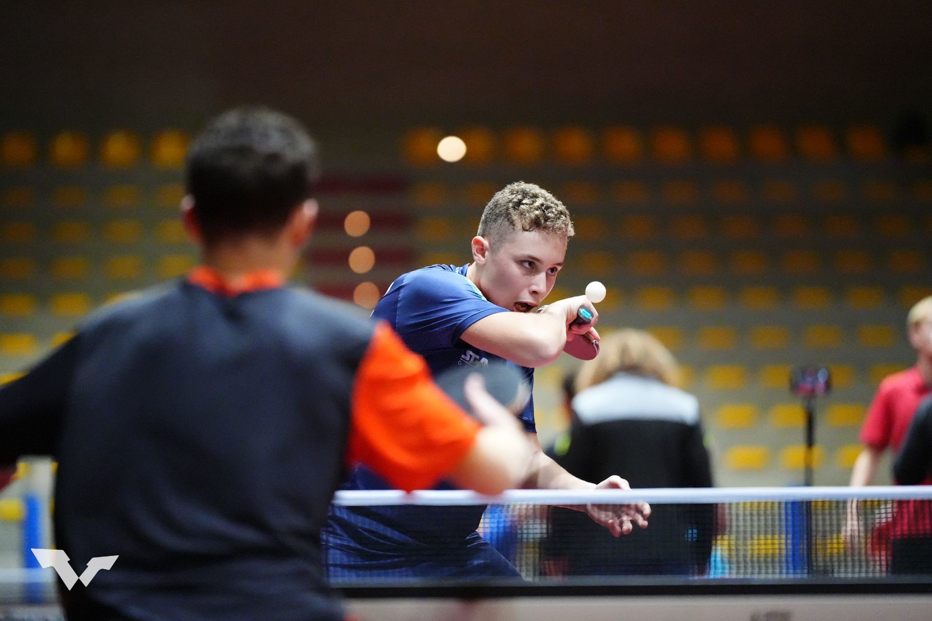 WTT Youth Contender Lignano 2025 Danilo Faso al serviizio