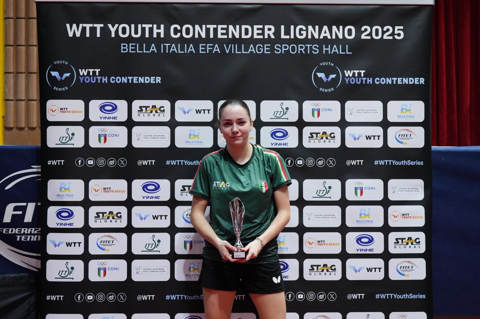 WTT Youth Contender Lignano 2025 Manon Loth terza nel singolare Under 15