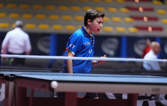 WTT Youth Contender Lignano Pietro Campagna esulta