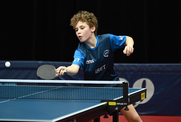 WTT Youth Contender Linz 2024 Danilo Faso in azione di diritto