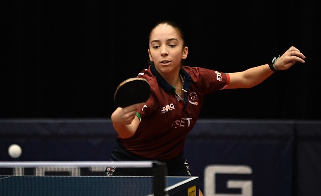 WTT Youth Contender Linz 2024 Irene Moretti in azione