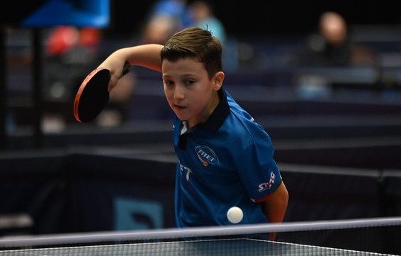 WTT Youth Contender Linz 2024 Pietro Campagna in azione