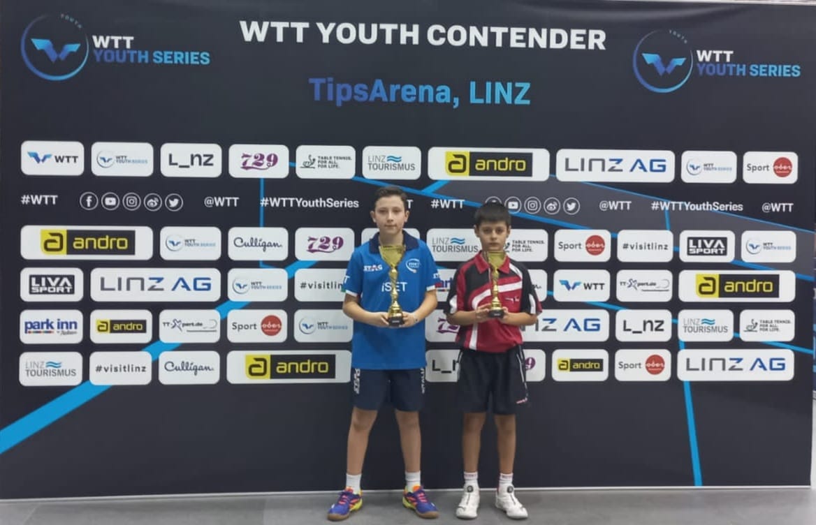 WTT Youth Contender Linz 2024 Pietro Campagna vincitore del singolare Under 11