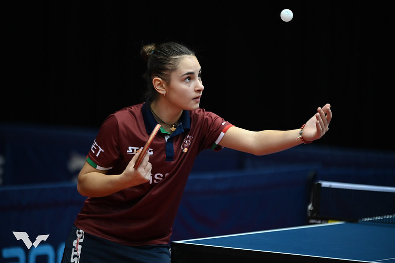 WTT Youth Contender Linz 2024 Sofia Minurri al servizio