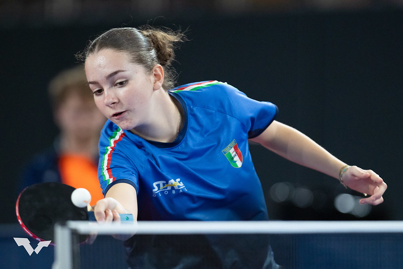 WTT Youth Contender Luxembourg 2025 Manon Loth in azione
