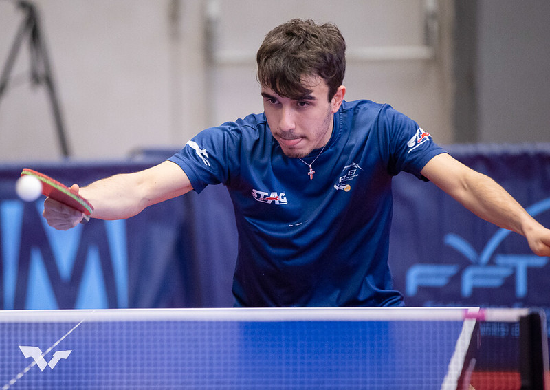 WTT Youth Contender Metz 2022 Tommaso Giovannetti in azione