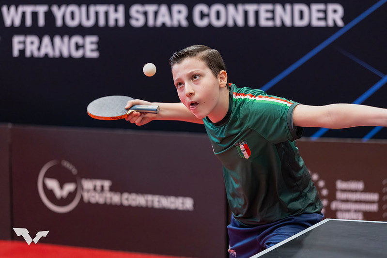 WTT Youth Contender Metz Pietro Campagna al servizio