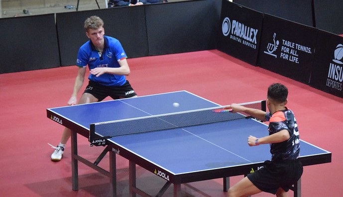 WTT Youth Contender Mosquera 2023 Giacomo Izzo in azione