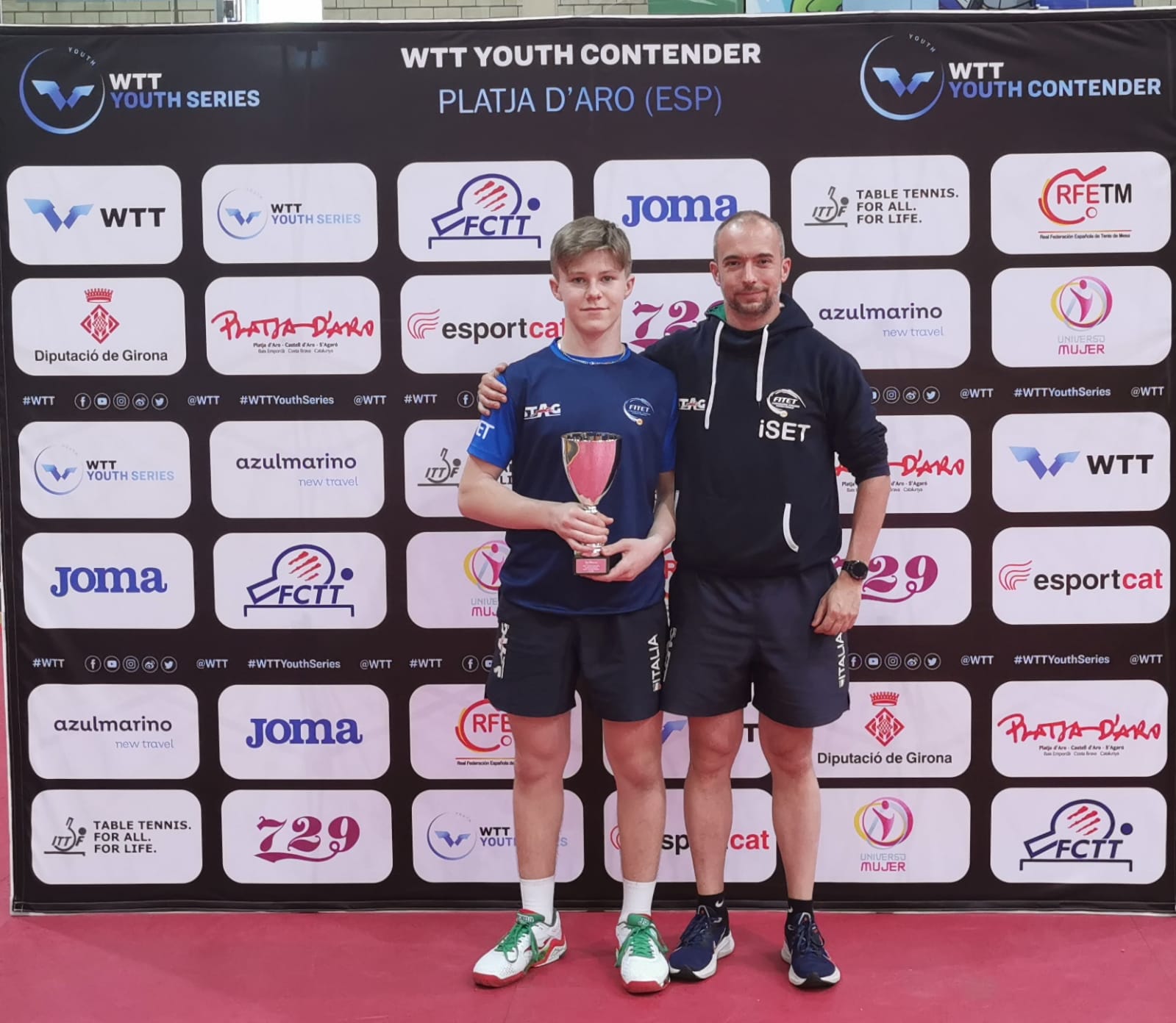 WTT Youth Contender Platja dAro 2024 Erik Paulina ed Emmanuele Delsante