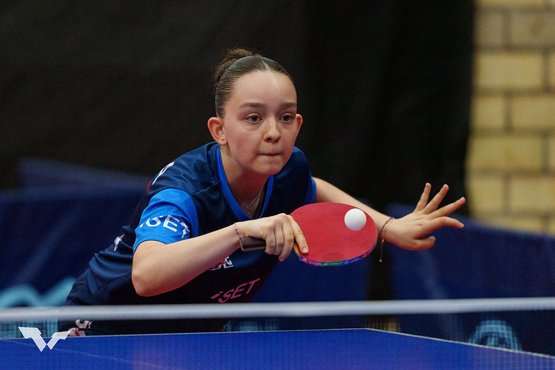 WTT Youth Contender Platja dAro 2024 Gioia Picu in azione