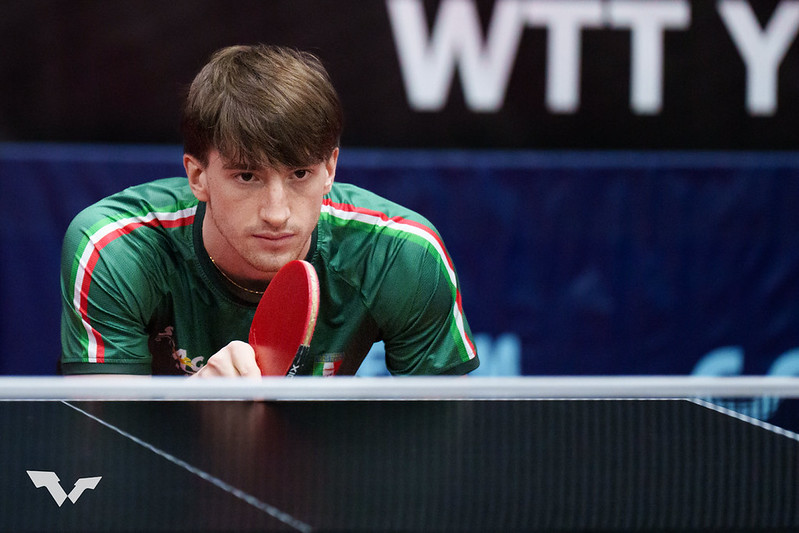 WTT Youth Contender Platja dAro 2026 Jacopo Cipriano in risposta