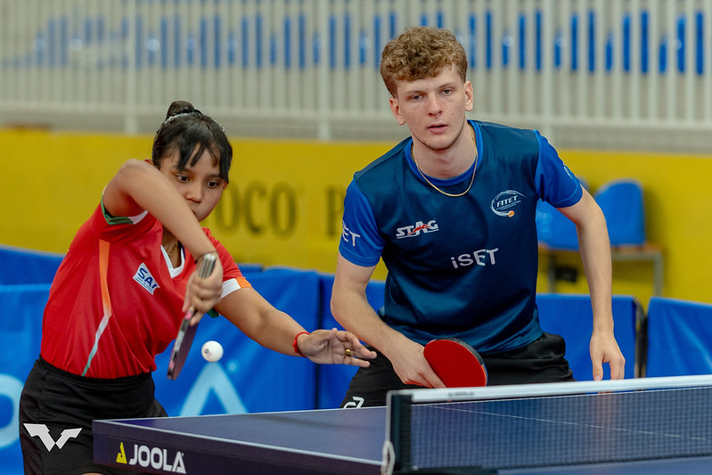 WTT Youth Contender Podgorica 2025 Giacomo Izzo e Syndrela Das