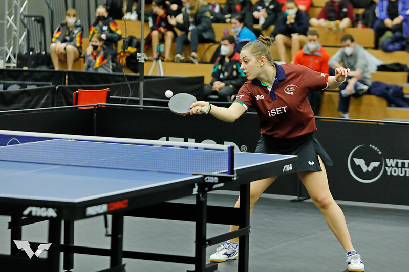 WTT Youth Contender Spa 2002 Nicole Arlia in azione 2