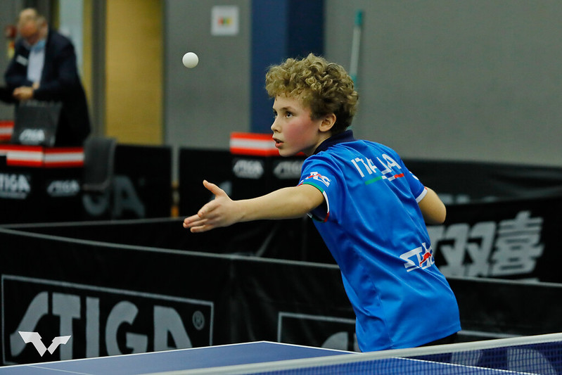 WTT Youth Contender Spa 2022 Danilo Faso in azione 2