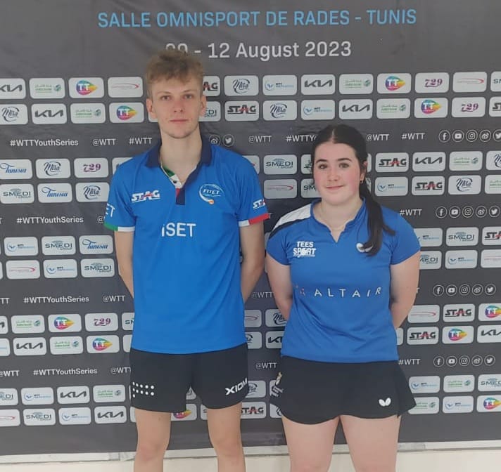 WTT Youth Contender Tunis 2023 Giacomo Izzo e Hannah Silcock terzi nel doppio misto Under 19