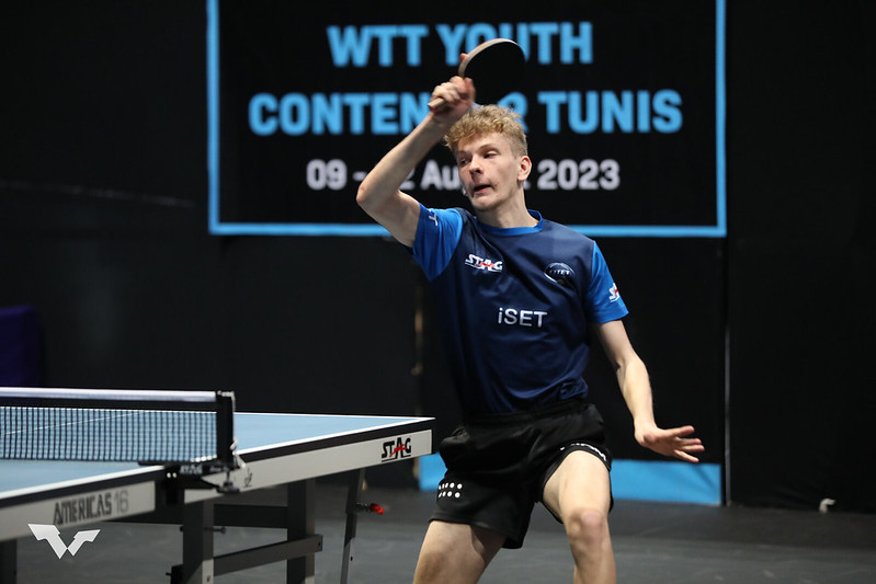 WTT Youth Contender Tunis 2023 Giacomo Izzo nel singolare Under 17