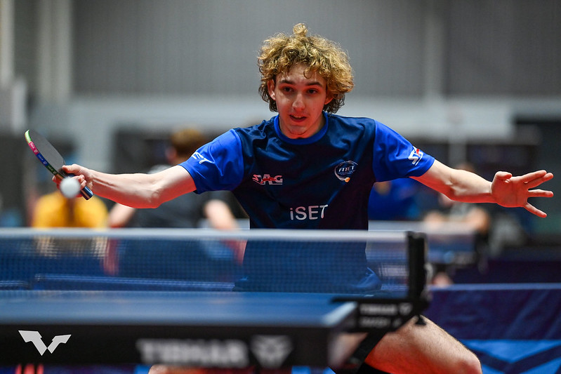 WTT Youth Contender Wladyslawowo 2024 Federico Vallino Costassa in azione
