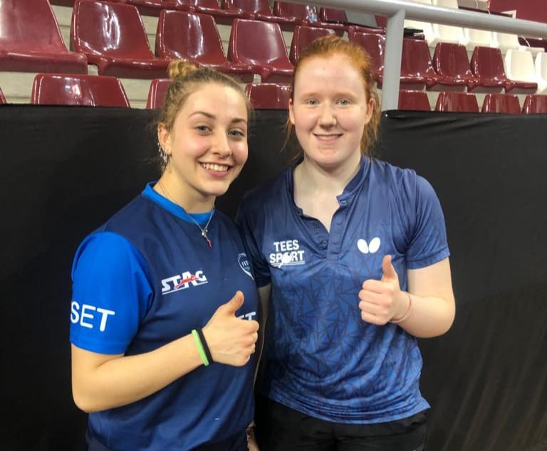 WTT Youth Star Contender Doha 2022 Nicole Arlia e lirlandese Sophie Earley