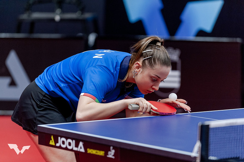 WTT Youth Star Contender Podgorica 2023 Nicole Arlia al servizio