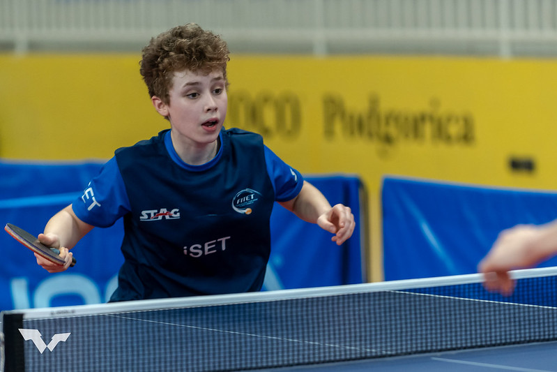 WTT Youth Star Contender Podgorica 2024 Danilo Faso in azione