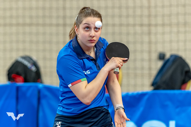 WTT Youth Star Contender Podgorica 2024 Nicole Arlia al servizio