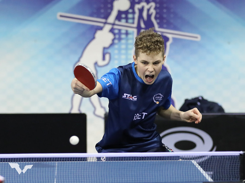 WTT Youth Star Contender Tunis 2025 Danilo Faso in azione