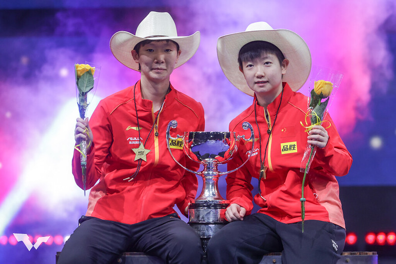 Wang Manyu e Sun Yingsha oro e argento ai Mondiali di Houston 2021