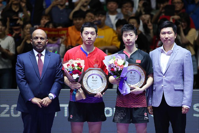 Xu Xin batte in finale Ma Long al Korea Open 2019