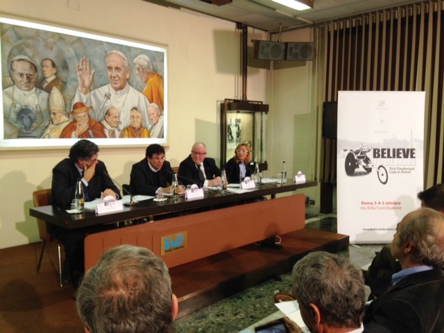 conferenza stampa believe to be alive