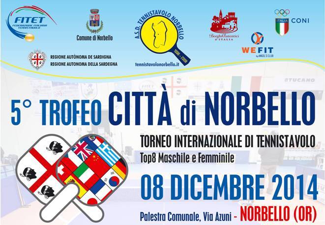 la locandina del Torneo Internazionale Città di Norbello