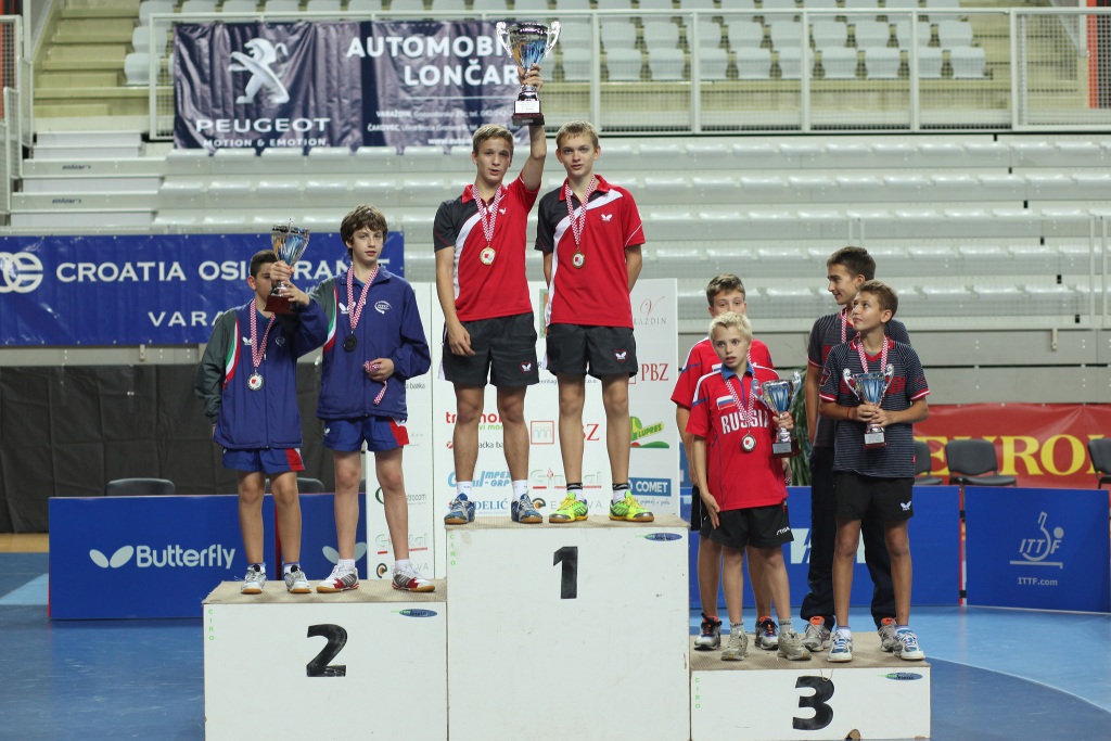 podio sq cadetti croazia