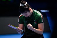 Campionati_Europei_individuali_di_Lubiana_2026_Gaia_Monfardini_esulta_dopo_la_qualificazione_agli_ottavi