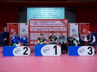 ITTF_World_Para_Challenger_Lignano_2026_podio_del_doppio_misto_di_classe_XD4_con_Federico_Crosara_e_Giada_Riossi_argento