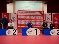 ITTF_World_Para_Challenger_Lignano_2026_podio_del_singolae_di_classe_2_con_Giada_Rossi_oro