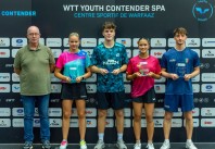 WTT_Youth_Contender_Spa_2026_Jacopo_Cipriano_primo_classificato_nel_doppio_misto_Under_19_con_la_tedesca_Elisa_Nguyen