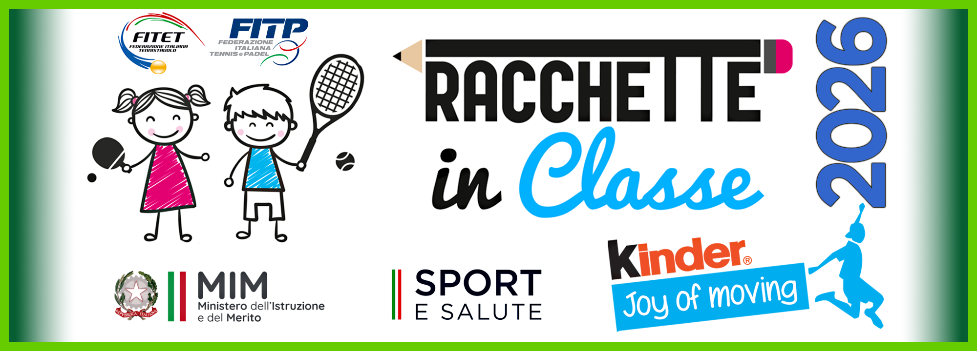 Racchette di Classe 2026 banner3